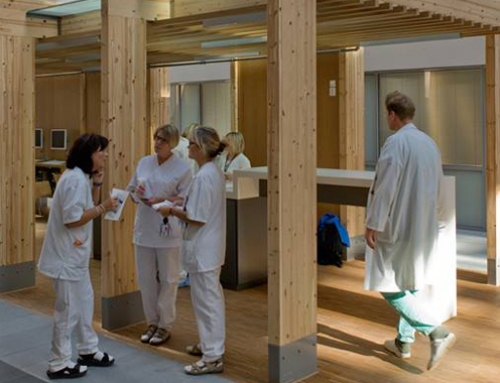 La madera en los hospitales ayuda a la recuperación de los pacientes